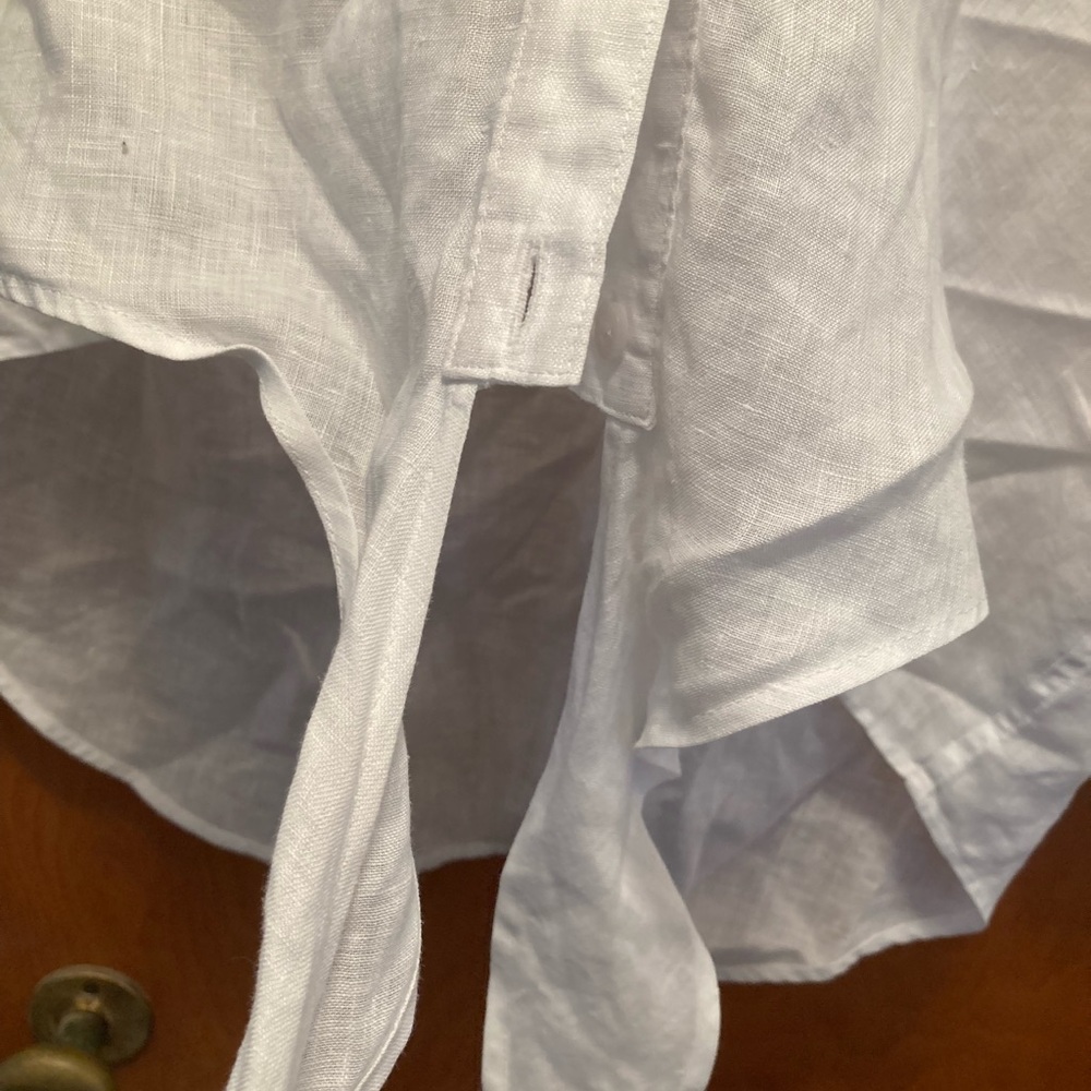 White Button-Up Shirt - Picture 4 of 5